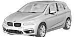 BMW F45 U1664 Fault Code